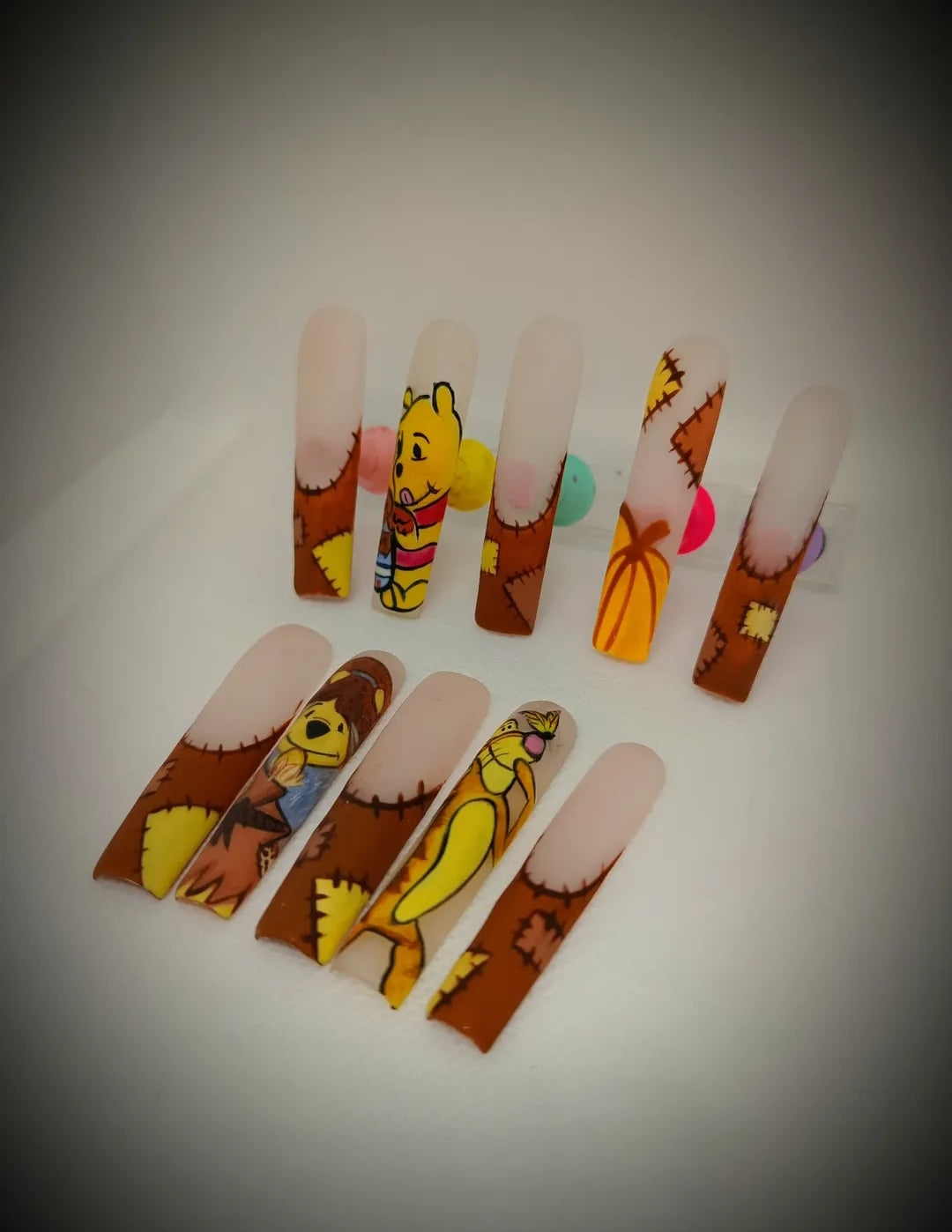 Winnie the Pooh Cartoon Press-On Nails